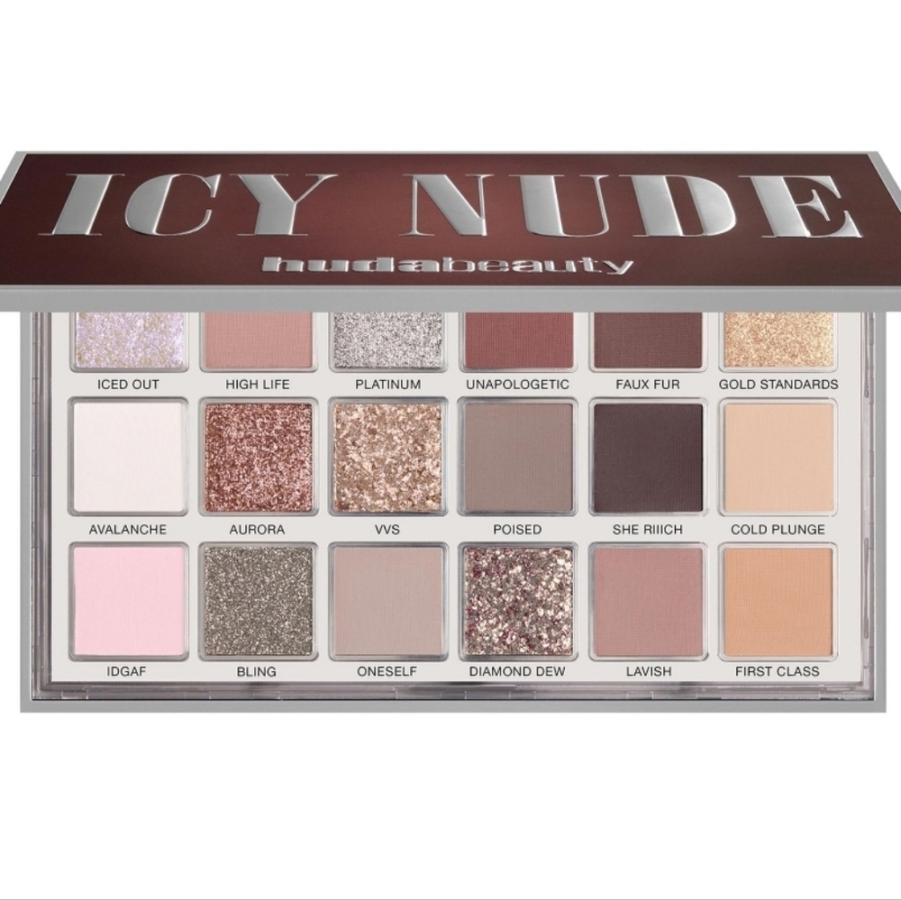 Huda Beauty Icy Nude Eyeshadow Palette. BNIB. PRICE IS FIRM